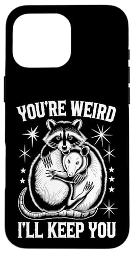 Niedlicher Waschbär Umarmt Opossum Tierfreund Hülle für iPhone 16 Pro Max Niedlicher Waschbär Umarmt Opossum Tierfreund Hülle für iPhone 16 Pro Max von Tierliebhaber Freundschaft Humor Geschenk