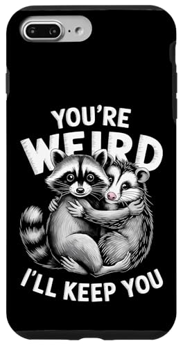 Niedlicher Waschbär Umarmt Opossum Tierfreund Hülle für iPhone 7 Plus/8 Plus Niedlicher Waschbär Umarmt Opossum Tierfreund Hülle für iPhone 7 Plus/8 Plus von Tierliebhaber Freundschaft Humor Geschenk