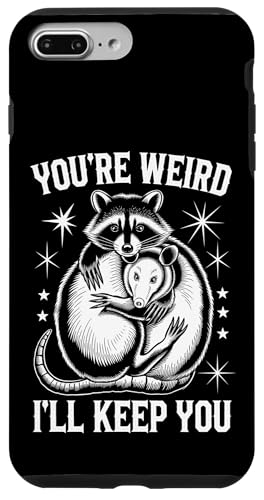 Niedlicher Waschbär Umarmt Opossum Tierfreund Hülle für iPhone 7 Plus/8 Plus Niedlicher Waschbär Umarmt Opossum Tierfreund Hülle für iPhone 7 Plus/8 Plus von Tierliebhaber Freundschaft Humor Geschenk