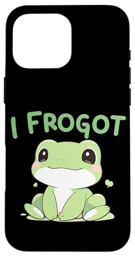 Niedlicher Frosch Meme Lustiger Amphibien Humor Hülle für iPhone 16 Pro Max Niedlicher Frosch Meme Lustiger Amphibien Humor Hülle für iPhone 16 Pro Max von Tierliebhaber Geschenk Kawaii Kröte Liebhaber