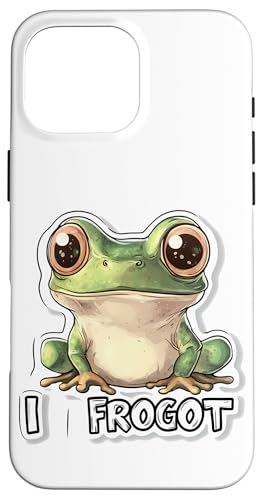 Niedlicher Frosch Meme Lustiger Amphibien Humor Hülle für iPhone 16 Pro Max Niedlicher Frosch Meme Lustiger Amphibien Humor Hülle für iPhone 16 Pro Max von Tierliebhaber Geschenk Kawaii Kröte Liebhaber