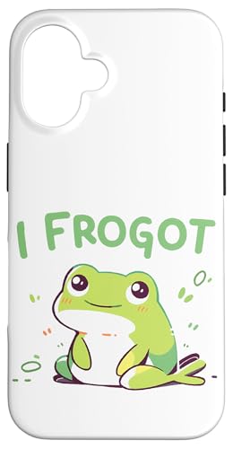 Niedlicher Frosch Meme Lustiger Amphibien Humor Hülle für iPhone 16 Niedlicher Frosch Meme Lustiger Amphibien Humor Hülle für iPhone 16 von Tierliebhaber Geschenk Kawaii Kröte Liebhaber