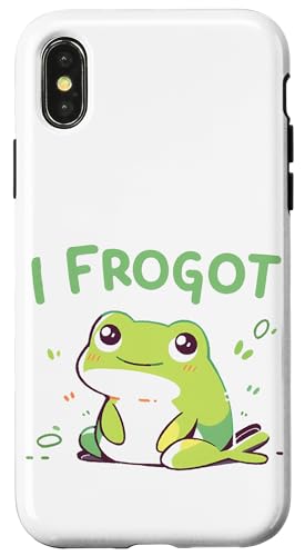 Niedlicher Frosch Meme Lustiger Amphibien Humor Hülle für iPhone X/XS Niedlicher Frosch Meme Lustiger Amphibien Humor Hülle für iPhone X/XS von Tierliebhaber Geschenk Kawaii Kröte Liebhaber