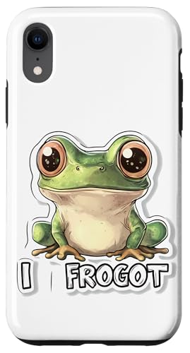 Niedlicher Frosch Meme Lustiger Amphibien Humor Hülle für iPhone XR Niedlicher Frosch Meme Lustiger Amphibien Humor Hülle für iPhone XR von Tierliebhaber Geschenk Kawaii Kröte Liebhaber