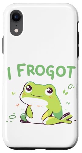Niedlicher Frosch Meme Lustiger Amphibien Humor Hülle für iPhone XR Niedlicher Frosch Meme Lustiger Amphibien Humor Hülle für iPhone XR von Tierliebhaber Geschenk Kawaii Kröte Liebhaber