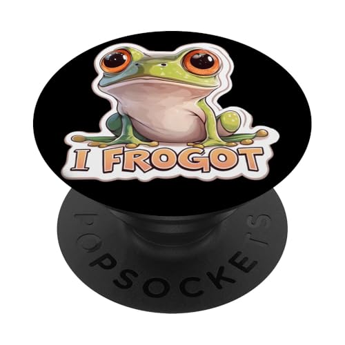 Niedlicher Frosch Meme Lustiger Amphibien Humor PopSockets Klebender PopGrip Niedlicher Frosch Meme Lustiger Amphibien Humor PopSockets Klebender PopGrip von Tierliebhaber Geschenk Kawaii Kröte Liebhaber