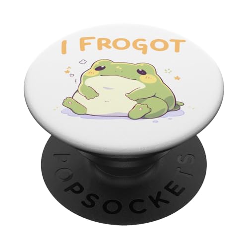 Niedlicher Frosch Meme Lustiger Amphibien Humor PopSockets Klebender PopGrip Niedlicher Frosch Meme Lustiger Amphibien Humor PopSockets Klebender PopGrip von Tierliebhaber Geschenk Kawaii Kröte Liebhaber