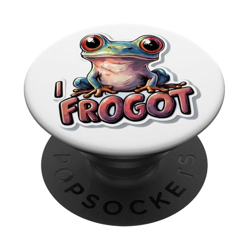 Niedlicher Frosch Meme Lustiger Amphibien Humor PopSockets Klebender PopGrip Niedlicher Frosch Meme Lustiger Amphibien Humor PopSockets Klebender PopGrip von Tierliebhaber Geschenk Kawaii Kröte Liebhaber