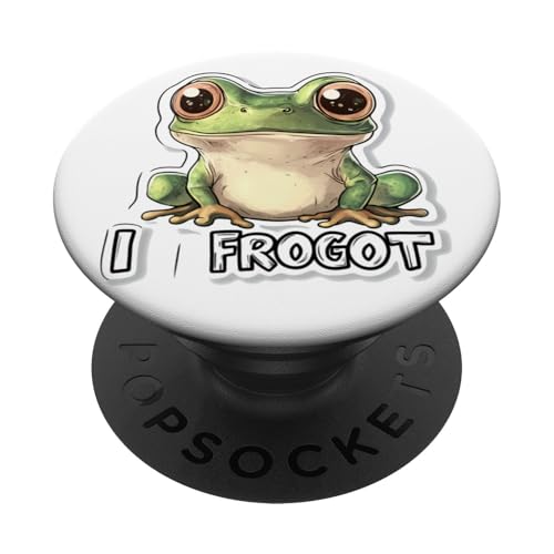 Niedlicher Frosch Meme Lustiger Amphibien Humor PopSockets Klebender PopGrip Niedlicher Frosch Meme Lustiger Amphibien Humor PopSockets Klebender PopGrip von Tierliebhaber Geschenk Kawaii Kröte Liebhaber
