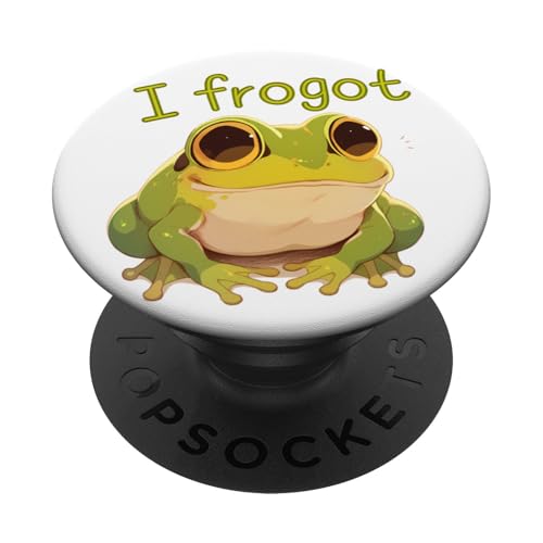 Niedlicher Frosch Meme Lustiger Amphibien Humor PopSockets Klebender PopGrip Niedlicher Frosch Meme Lustiger Amphibien Humor PopSockets Klebender PopGrip von Tierliebhaber Geschenk Kawaii Kröte Liebhaber