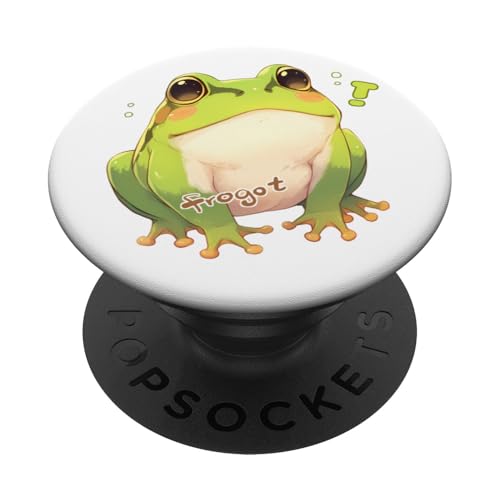 Niedlicher Frosch Meme Lustiger Amphibien Humor PopSockets Klebender PopGrip Niedlicher Frosch Meme Lustiger Amphibien Humor PopSockets Klebender PopGrip von Tierliebhaber Geschenk Kawaii Kröte Liebhaber