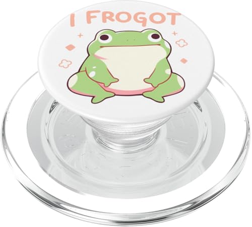 Niedlicher Frosch Meme Lustiger Amphibien Humor PopSockets PopGrip für MagSafe Niedlicher Frosch Meme Lustiger Amphibien Humor PopSockets PopGrip für MagSafe von Tierliebhaber Geschenk Kawaii Kröte Liebhaber
