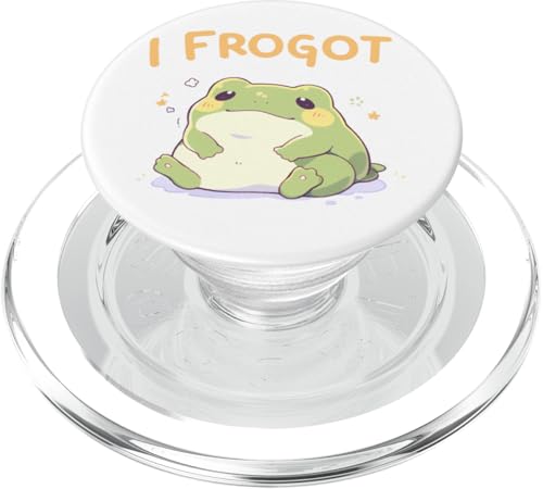 Niedlicher Frosch Meme Lustiger Amphibien Humor PopSockets PopGrip für MagSafe Niedlicher Frosch Meme Lustiger Amphibien Humor PopSockets PopGrip für MagSafe von Tierliebhaber Geschenk Kawaii Kröte Liebhaber