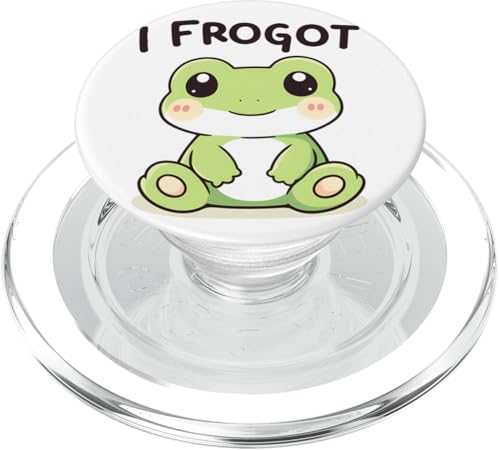 Niedlicher Frosch Meme Lustiger Amphibien Humor PopSockets PopGrip für MagSafe Niedlicher Frosch Meme Lustiger Amphibien Humor PopSockets PopGrip für MagSafe von Tierliebhaber Geschenk Kawaii Kröte Liebhaber