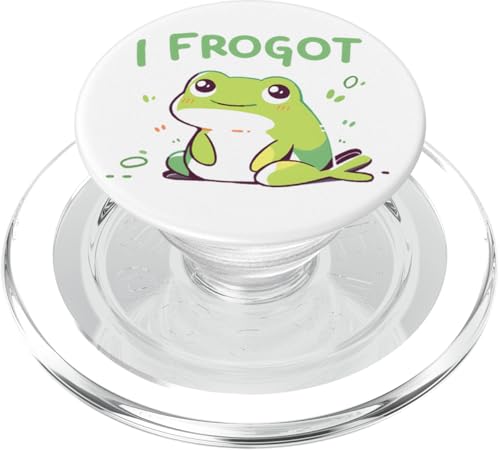 Niedlicher Frosch Meme Lustiger Amphibien Humor PopSockets PopGrip für MagSafe Niedlicher Frosch Meme Lustiger Amphibien Humor PopSockets PopGrip für MagSafe von Tierliebhaber Geschenk Kawaii Kröte Liebhaber