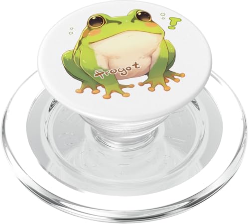 Niedlicher Frosch Meme Lustiger Amphibien Humor PopSockets PopGrip für MagSafe Niedlicher Frosch Meme Lustiger Amphibien Humor PopSockets PopGrip für MagSafe von Tierliebhaber Geschenk Kawaii Kröte Liebhaber