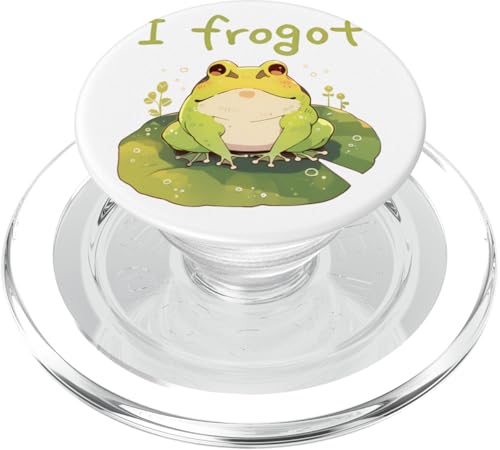 Niedlicher Frosch Meme Lustiger Amphibien Humor PopSockets PopGrip für MagSafe Niedlicher Frosch Meme Lustiger Amphibien Humor PopSockets PopGrip für MagSafe von Tierliebhaber Geschenk Kawaii Kröte Liebhaber