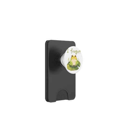 Niedlicher Frosch Meme Lustiger Amphibien Humor PopSockets PopWallet für MagSafe Niedlicher Frosch Meme Lustiger Amphibien Humor PopSockets PopWallet für MagSafe von Tierliebhaber Geschenk Kawaii Kröte Liebhaber