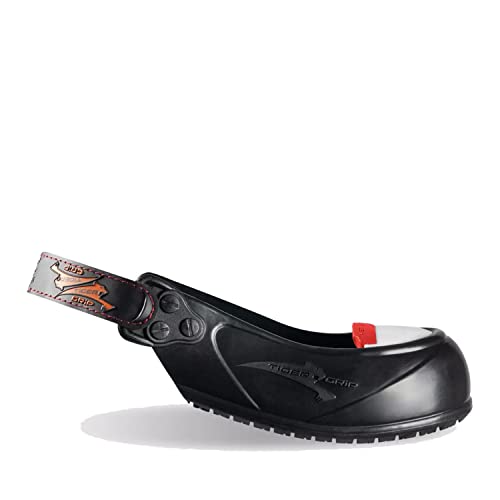 Tiger-Grip VISITOR METAL-FREE Sicherheits-Überschuh, schwarz, medium (38-43 rot), nichtmagnetisch von Tiger Grip