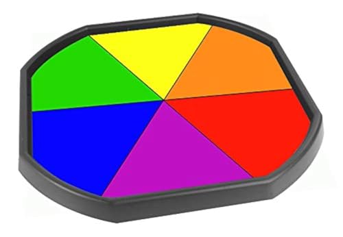 Rainbow Wheel Vinyl-Einsatz – 86 x 86 cm – ideal für große Tuff Spot – Tuff Tray nicht im Lieferumfang enthalten Rainbow Wheel Vinyl-Einsatz – 86 x 86 cm – ideal für große Tuff Spot – Tuff Tray nicht im Lieferumfang enthalten von Tiger Moon