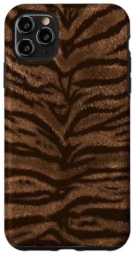 Klassischer Tierdruck mit Tigermuster Hülle für iPhone 11 Pro Max von Tiger Print