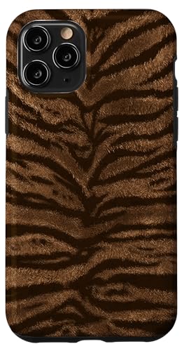 Klassischer Tierdruck mit Tigermuster Hülle für iPhone 11 Pro von Tiger Print