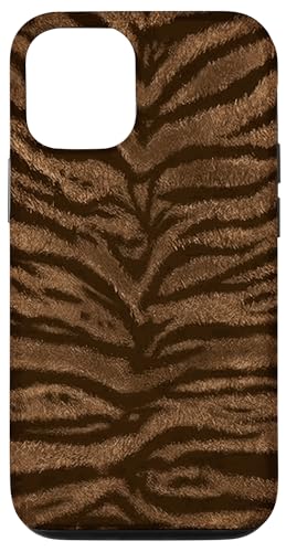 Klassischer Tierdruck mit Tigermuster Hülle für iPhone 12/12 Pro von Tiger Print