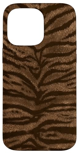 Klassischer Tierdruck mit Tigermuster Hülle für iPhone 14 Pro Max von Tiger Print
