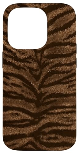 Klassischer Tierdruck mit Tigermuster Hülle für iPhone 14 Pro von Tiger Print