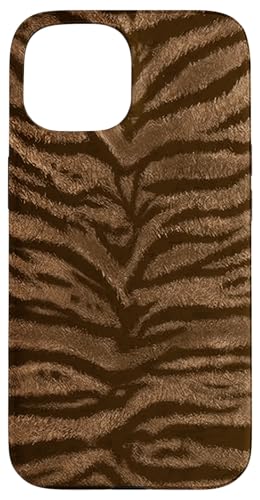 Klassischer Tierdruck mit Tigermuster Hülle für iPhone 15 von Tiger Print