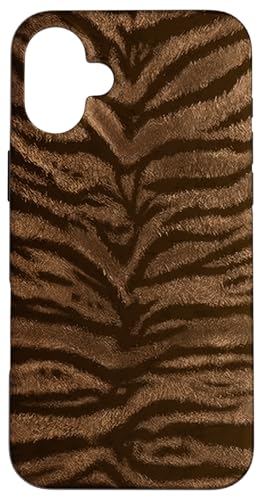 Klassischer Tierdruck mit Tigermuster Hülle für iPhone 16 Plus von Tiger Print