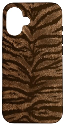 Klassischer Tierdruck mit Tigermuster Hülle für iPhone 16 Klassischer Tierdruck mit Tigermuster Hülle für iPhone 16 von Tiger Print