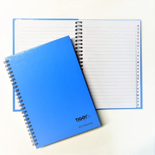 Tiger Index A-Z Twinwire A5 Notebook von Tiger