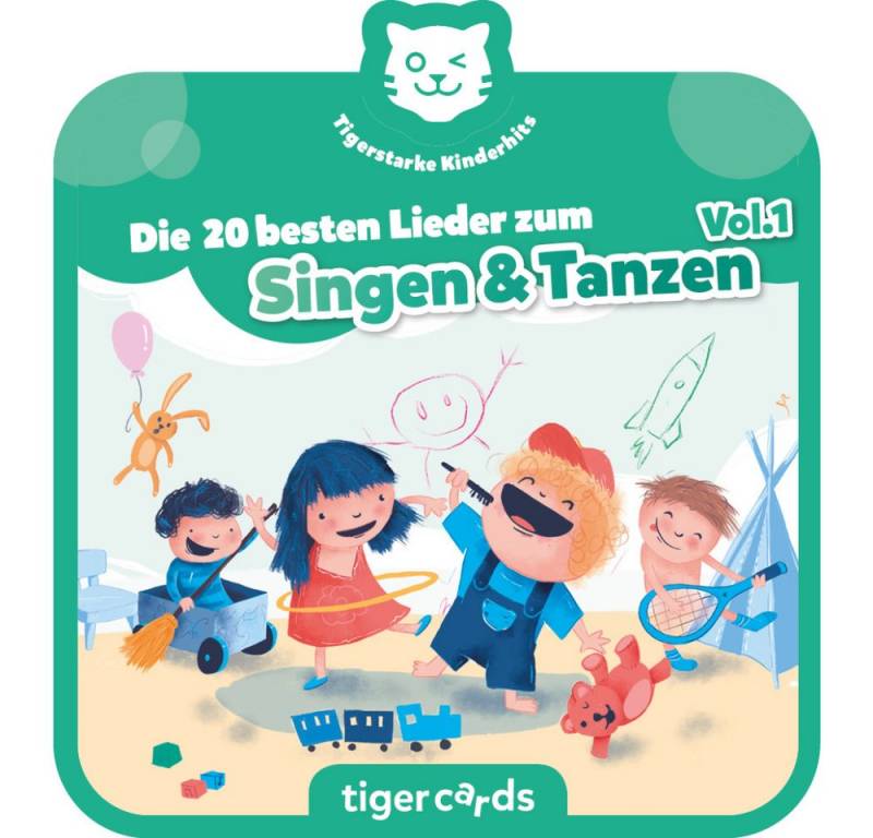 TigerMedia Hörspiel tigercard Die 20 besten Lieder zum Singen & Tanzen von TigerMedia