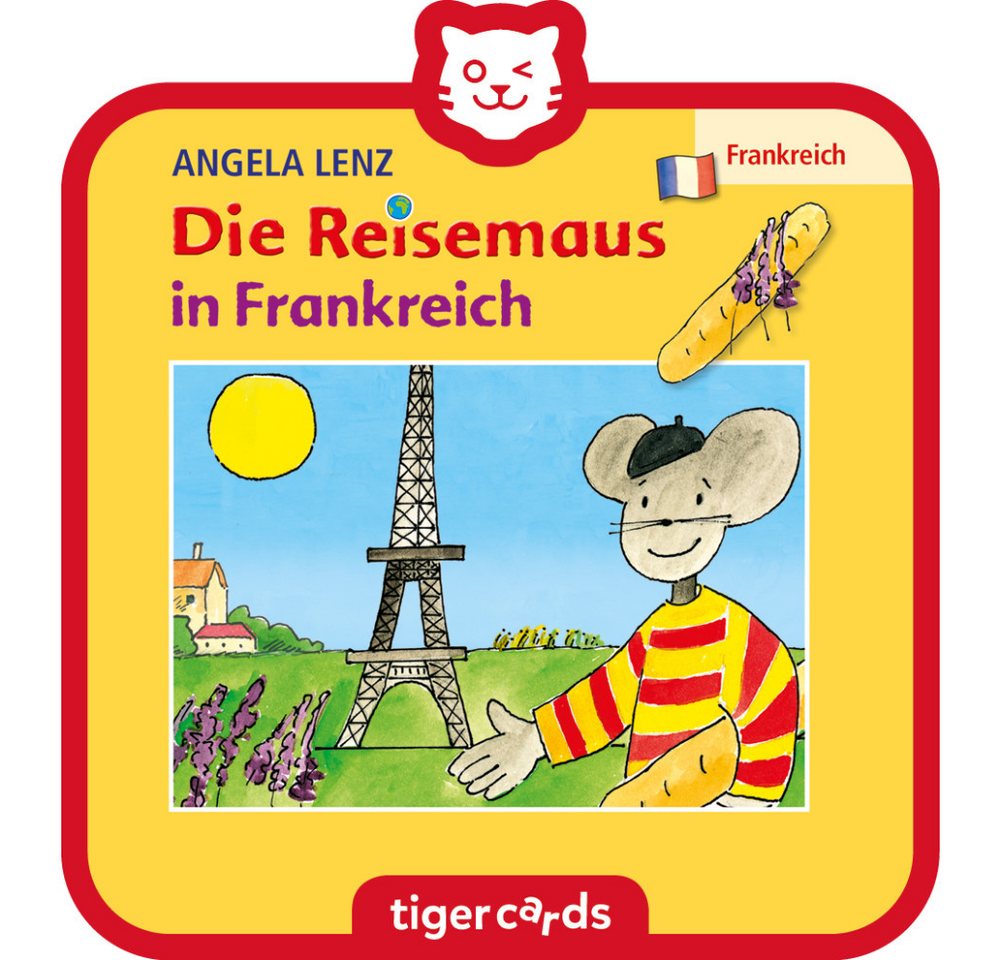 TigerMedia Hörspiel tigercard Die Reisemaus in Frankreich von TigerMedia