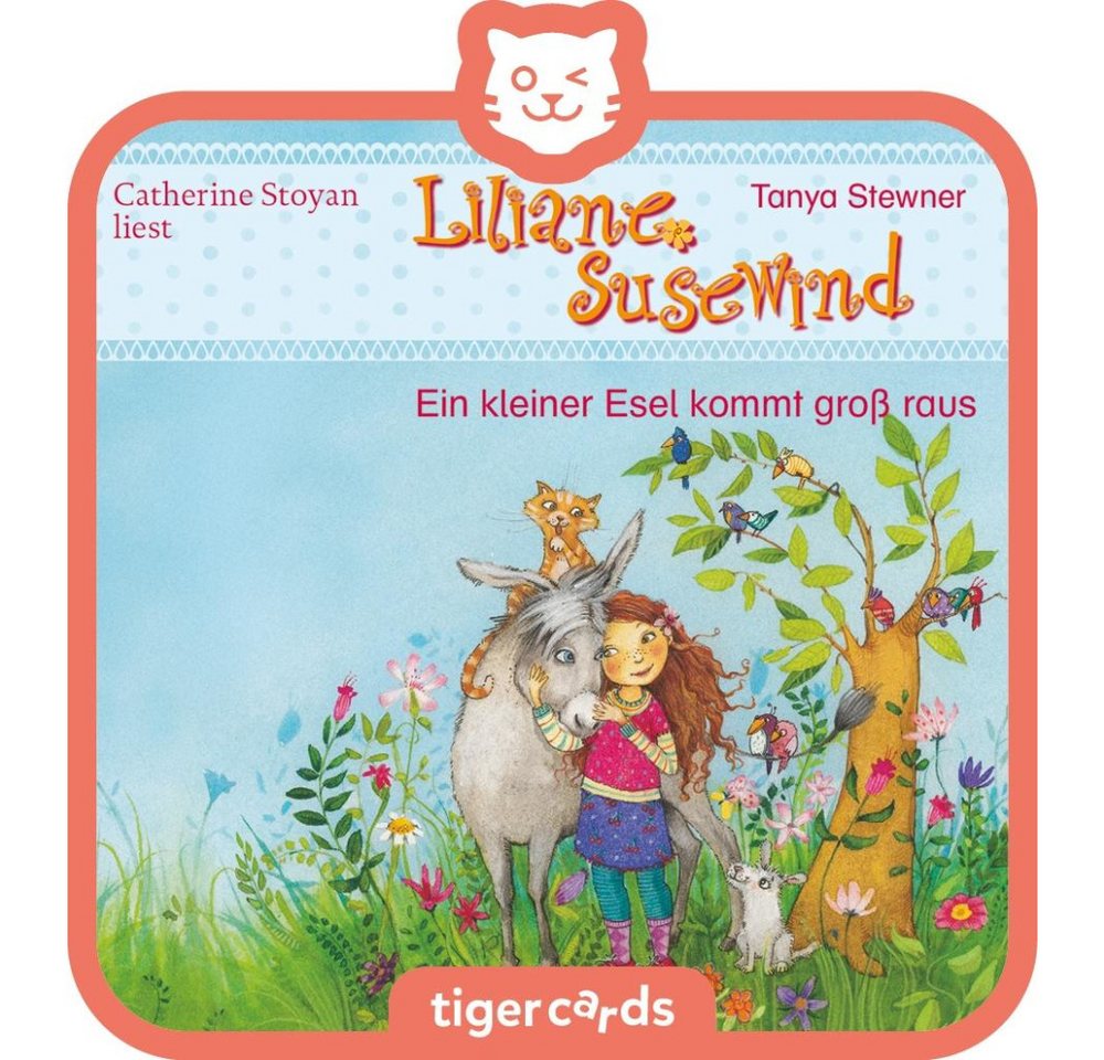 TigerMedia Hörspiel tigercard Liliane Susewind - Ein kleiner Esel kommt groß raus von TigerMedia