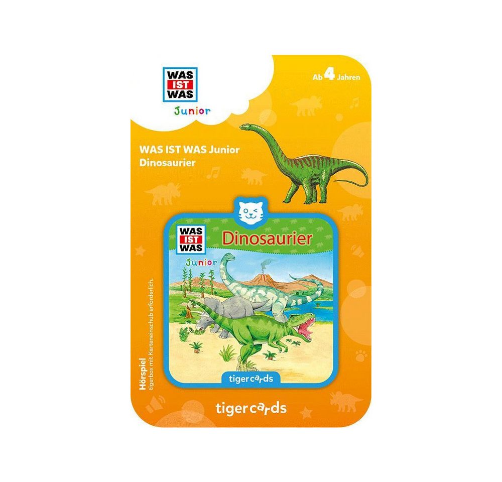TigerMedia Hörspiel tigercard WAS IST WAS Junior: Dinosaurier TigerMedia Hörspiel tigercard WAS IST WAS Junior: Dinosaurier von TigerMedia