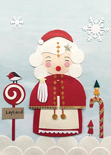 Tigerlily, Frau Claus, Weihnachtskarte, Merry Christmas, Lappland von Tigerlily