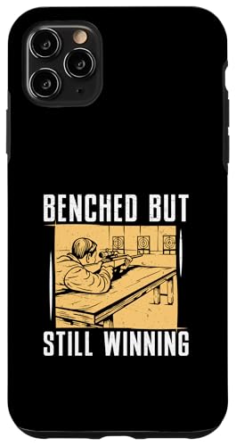 Auf der Bank, aber immer noch erfolgreich: Fantastische Experten für Bankrest-Schießsport Hülle für iPhone 11 Pro Max von Tight Benchrest Warmers Unlimited