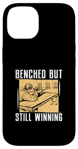 Auf der Bank, aber immer noch erfolgreich: Fantastische Experten für Bankrest-Schießsport Hülle für iPhone 14 von Tight Benchrest Warmers Unlimited