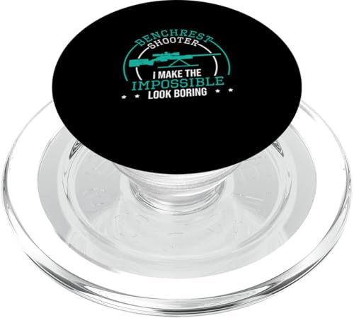 Benchrest Shooter Ich mache das Unmögliche langweilig lustig aussehen PopSockets PopGrip für MagSafe Benchrest Shooter Ich mache das Unmögliche langweilig lustig aussehen PopSockets PopGrip für MagSafe von Tight Benchrest Warmers Unlimited
