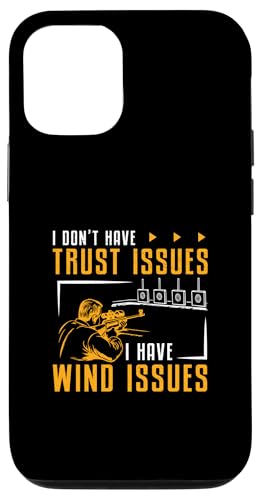 Ich habe keine Vertrauensprobleme Ich habe Windprobleme Benchrest Lover Hülle für iPhone 12/12 Pro Ich habe keine Vertrauensprobleme Ich habe Windprobleme Benchrest Lover Hülle für iPhone 12/12 Pro von Tight Benchrest Warmers Unlimited