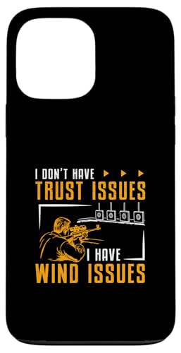 Ich habe keine Vertrauensprobleme Ich habe Windprobleme Benchrest Lover Hülle für iPhone 13 Pro Max Ich habe keine Vertrauensprobleme Ich habe Windprobleme Benchrest Lover Hülle für iPhone 13 Pro Max von Tight Benchrest Warmers Unlimited