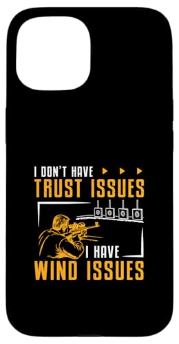 Ich habe keine Vertrauensprobleme Ich habe Windprobleme Benchrest Lover Hülle für iPhone 15 Ich habe keine Vertrauensprobleme Ich habe Windprobleme Benchrest Lover Hülle für iPhone 15 von Tight Benchrest Warmers Unlimited