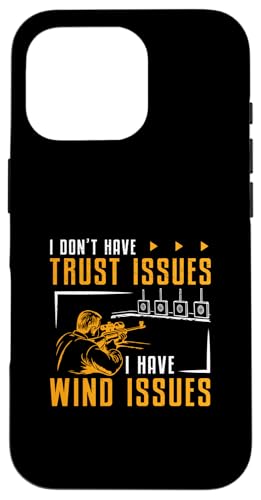 Ich habe keine Vertrauensprobleme Ich habe Windprobleme Benchrest Lover Hülle für iPhone 16 Pro Ich habe keine Vertrauensprobleme Ich habe Windprobleme Benchrest Lover Hülle für iPhone 16 Pro von Tight Benchrest Warmers Unlimited