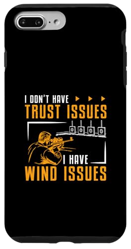 Ich habe keine Vertrauensprobleme Ich habe Windprobleme Benchrest Lover Hülle für iPhone 7 Plus/8 Plus Ich habe keine Vertrauensprobleme Ich habe Windprobleme Benchrest Lover Hülle für iPhone 7 Plus/8 Plus von Tight Benchrest Warmers Unlimited