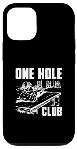 One Hole Club Lustiges Gruppenschießen für einen Bankrest-Shooter Hülle für iPhone 12/12 Pro One Hole Club Lustiges Gruppenschießen für einen Bankrest-Shooter Hülle für iPhone 12/12 Pro von Tight Benchrest Warmers Unlimited
