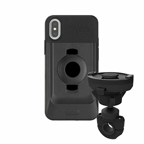 Tigra Sport Fit klick Neo Motorrad-Kit für iPhone X TPU/Polycarbonat von Tigra Sport