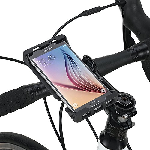 Tigra Sport MountCase Universal 6 Bike Kit Smart Hülle, Fahrradhalterung und RainGuard Schutzhülle für Smartphones mit Displaygröße bis zu 6.0" (15,24cm) von Tigra Sport
