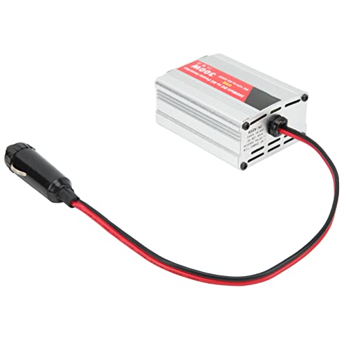 300W Modifizierter Sinuswellen -Wechselrichter Tragbarer 12 V Bis 220 V Power -Konverter für Reise- und Camping -Leichtgewichts -Aluminium -Legierung (Zigarette Leichter Typ 12V) von Tihebeyan